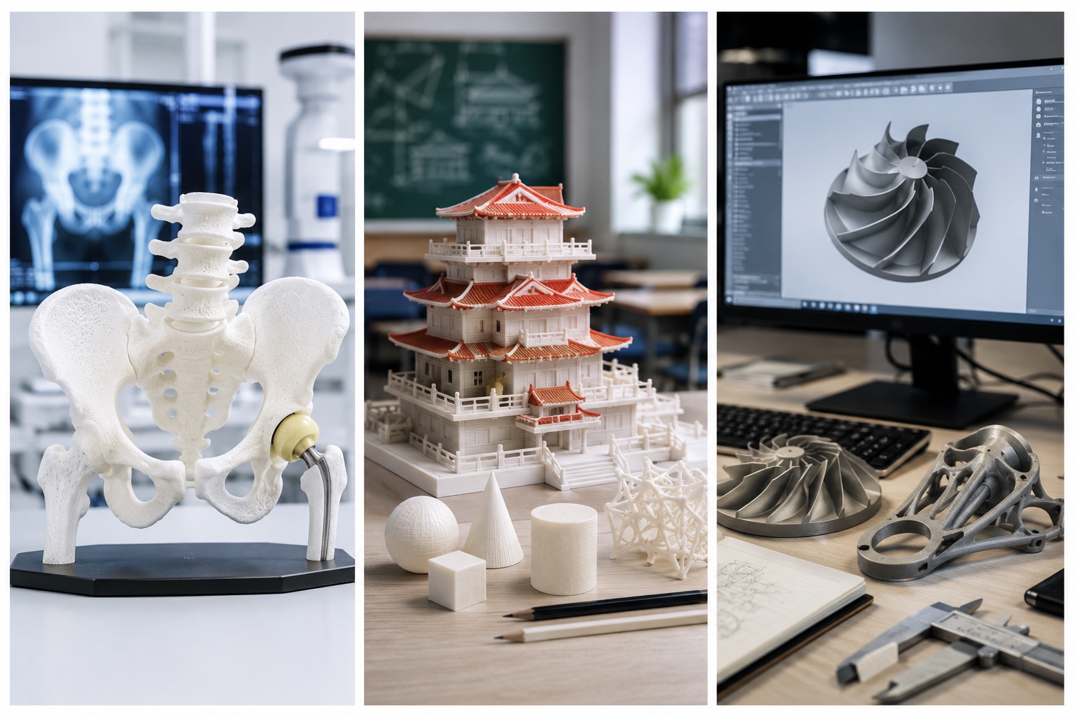 3D列印|醫療、教育、設計領域的應用深化